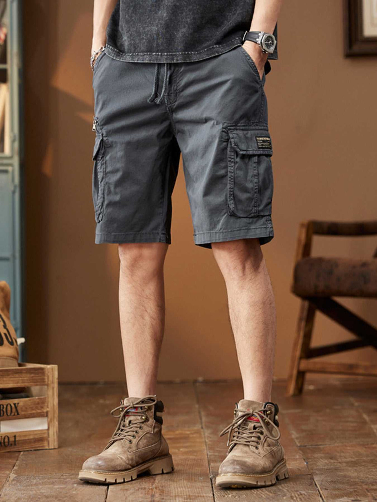 Men's Plus Size Casual Cargo Shorts 100400564780977 33 Affordable Fashion Under $100 Jerry's Apparel 