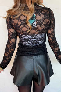 Floral Lace Long Sleeve Top 100100236651764 18 Affordable Fashion Under $100 Jerry's Apparel 