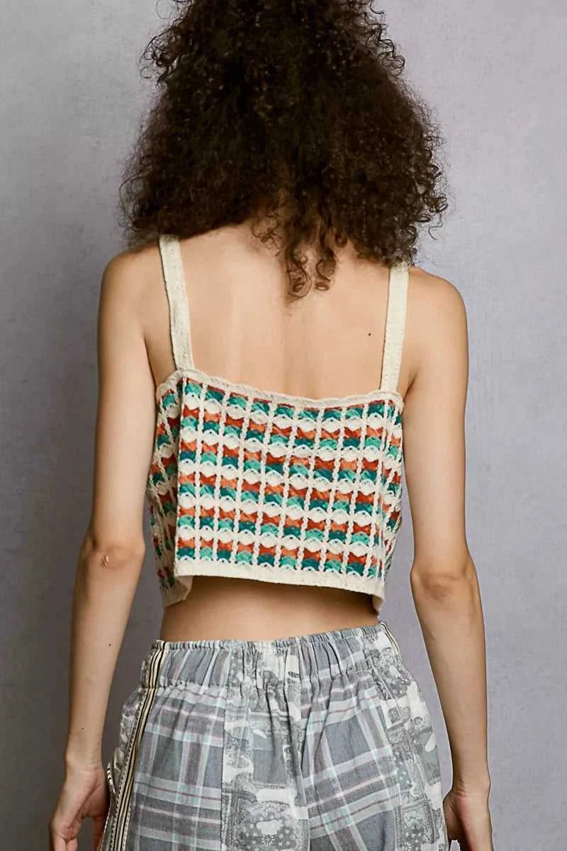 POL Cropped Crochet Cami with Scalloped Edge 100100517981459 27 Affordable Fashion Under $100 Jerry's Apparel 