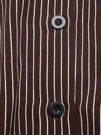 Striped Button-Up Bodysuit 100100357663685 34 Affordable Fashion Under $100 Jerry's Apparel 