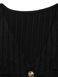 Ribbed Knit Cardigan & Wide Leg Pants Set 100100878127832 56 Affordable Fashion Under $100 Jerry's Apparel 