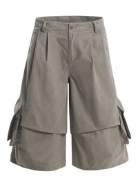 Men's Wide Leg Cargo Shorts