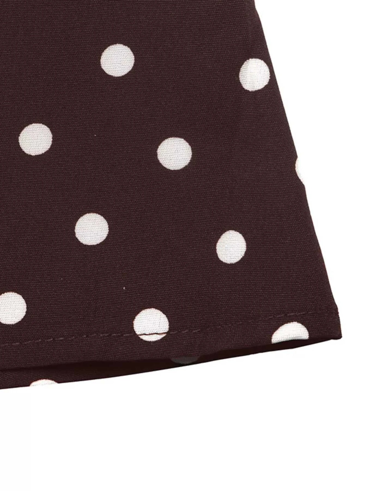 Polka Dot Flare Sleeve Tie Neck Dress 100100463359157 40 Affordable Fashion Under $100 Jerry's Apparel 
