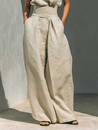 Turtleneck Sleeveless Top and Pants Set 100100955661015 62 Affordable Fashion Under $100 Jerry's Apparel 