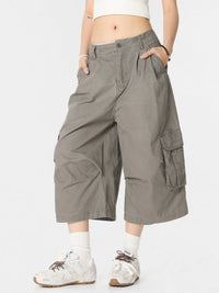 Men's Wide Leg Cargo Shorts