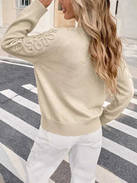 Floral Raglan Sleeve Sweater 101002372347953 60 Affordable Fashion Under $100 Jerry's Apparel 