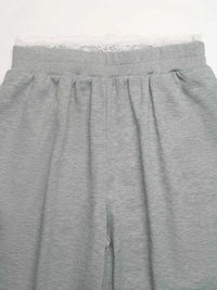 Lace Detail Wide Leg Casual Pants 100100750566333 33 Affordable Fashion Under $100 Jerry's Apparel 