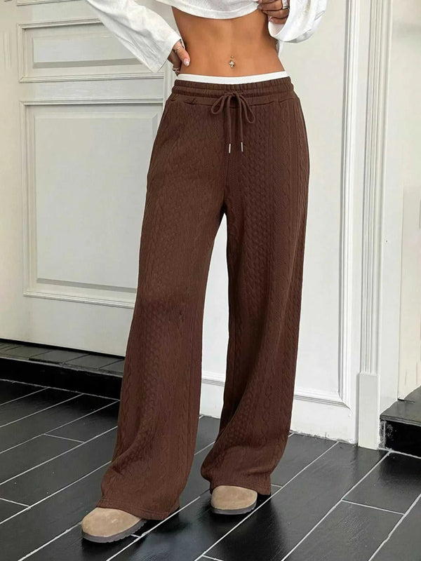 Drawstring Wide Leg Pants 100100290956620 33 Affordable Fashion Under $100 Jerry's Apparel 