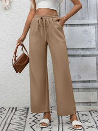 Casual Drawstring Wide Leg Pants 100100328755700 39 Affordable Fashion Under $100 Jerry's Apparel 