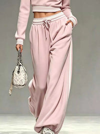 Full Size Half Zip Cropped Top and Pants Set Plus Size 101001454069686 52 Affordable Fashion Under $100 Jerry's Apparel 