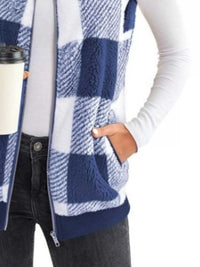 Full Size Color Block Zip Up Vest Coat Plus Size 100100959376307 45 Affordable Fashion Under $100 Jerry's Apparel 