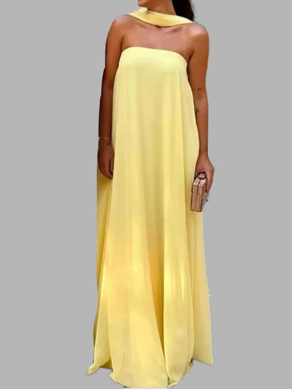 Full Size Tube Flowy Maxi Dress Plus Size 100100708851240 43 Affordable Fashion Under $100 Jerry's Apparel 