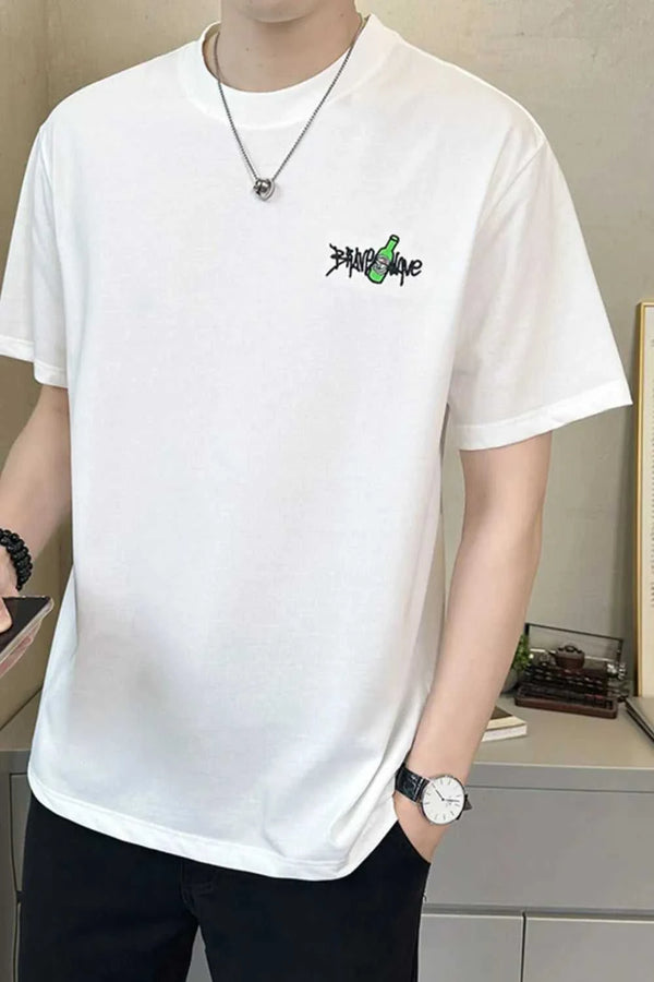 Men's Plus Size Graphic Round Neck Short Sleeve T-Shirt 100400688224231 83 Affordable Fashion Under $100 Jerry's Apparel 