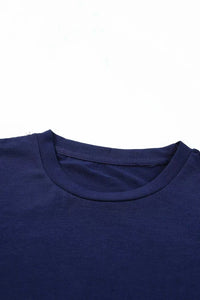 Round Neck Rolled Sleeve T-Shirt 100100679191849 23 Affordable Fashion Under $100 Jerry's Apparel 
