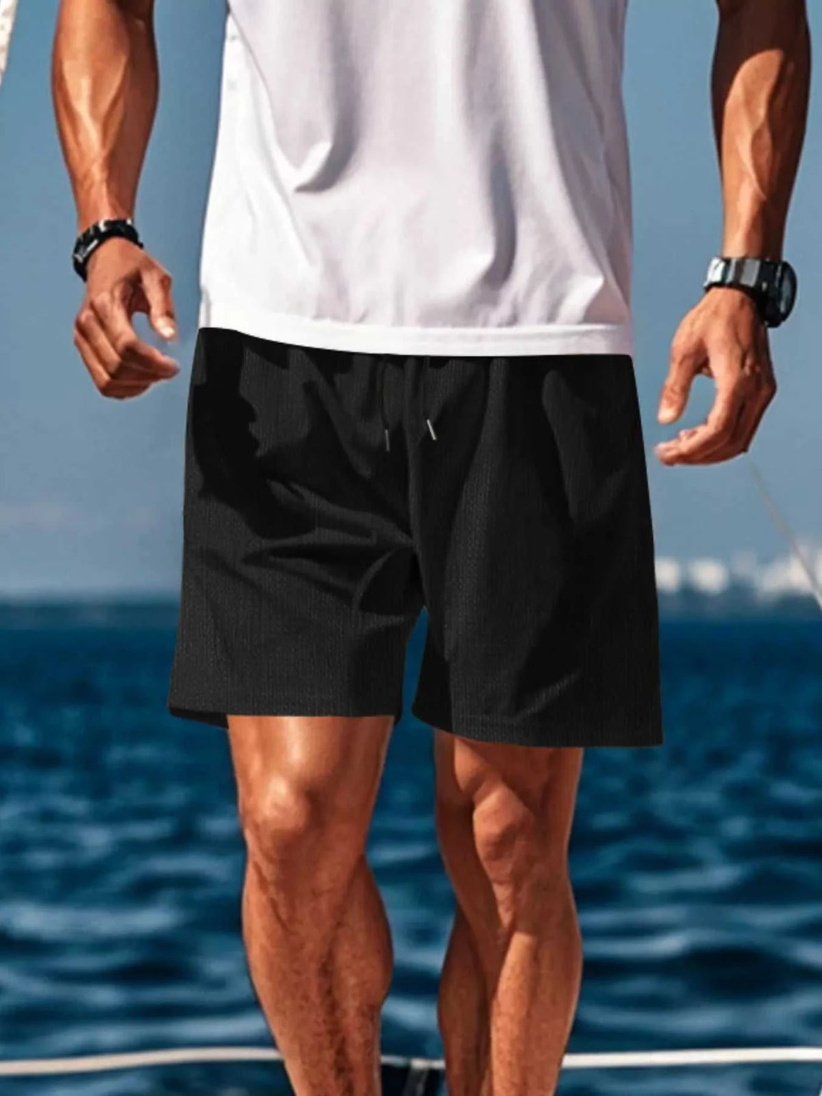 Men's Drawstring Causal Shorts 100400141544069 35 Affordable Fashion Under $100 Jerry's Apparel 