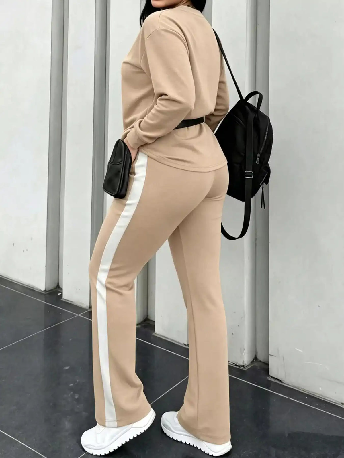 Dropped Shoulder Top and Pants Set 101001377082947 63 Gifts for Her Jerry's Apparel 