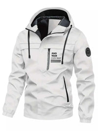 Men's Plus Size Hooded Outdoor Windproof Jacket 100400020555946 71 Affordable Fashion Under $100 Jerry's Apparel 