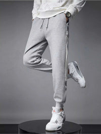 Men's Side Striped Drawstring Joggers 100400454027412 98 Affordable Fashion Under $100 Jerry's Apparel 