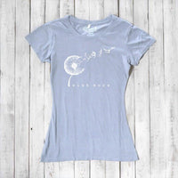 Uni-T Women’s Bamboo Dandelion T-Shirt – Inspirational Graphic Tee “Wish More”