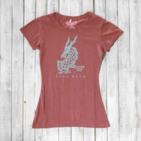 Uni-T Women's Bamboo Dragon T-Shirt – Dragon Graphic Tee "Dare More"