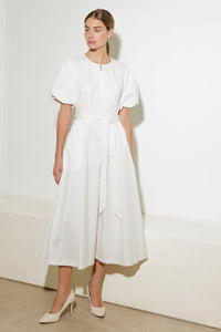 WHAT DO YOU MEAN WOVEN MIDI DRESS