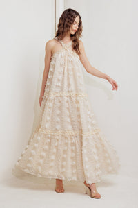 CLOUD NINE GOWN WOVEN ANKLE DRESS