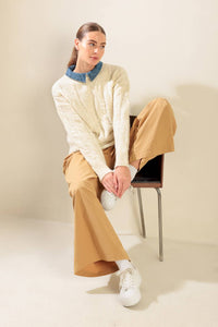 TOTALLY SMITTEN PULLOVER SWEATER TOP