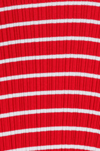 SOFT SIDE OF RED KNIT MIDI DRESS