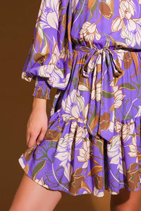 URBAN OASIS WOVEN MINI DRESS