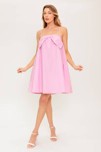 INVESTED IN YOU WOVEN MINI DRESS