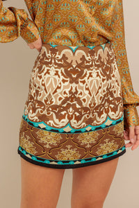 MOROCCAN MUSE WOVEN SKORT