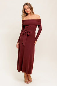 ALL A FANTASY SWEATER MIDI DRESS