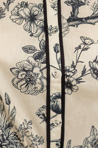DAWN BLOSSOM WOVEN TOP