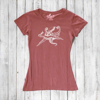 Uni-T Women’s Bamboo Octopus Graphic Tee – Ocean Creature Shirt