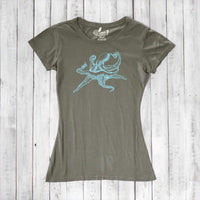 Uni-T Women’s Bamboo Octopus Graphic Tee – Ocean Creature Shirt
