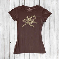 Uni-T Women’s Bamboo Octopus Graphic Tee – Ocean Creature Shirt