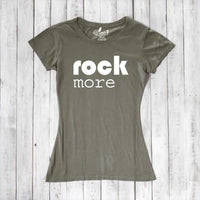 Uni-T Women’s Bamboo Cotton T-Shirt – Rock and Roll Apparel "Rock More"