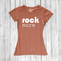 Uni-T Women’s Bamboo Cotton T-Shirt – Rock and Roll Apparel "Rock More"