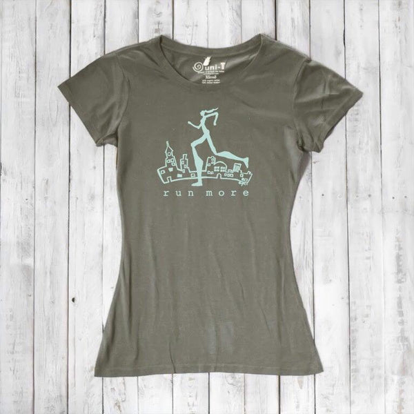 Women's Running T-shirt - Run More Athletic Wear