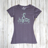 Uni-T Women’s Bamboo Running T-Shirt – Motivational Runner Tee "Run More"
