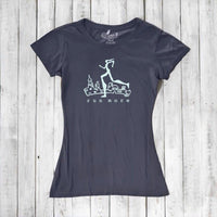 Uni-T Women’s Bamboo Running T-Shirt – Motivational Runner Tee "Run More"
