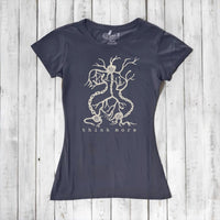 Uni-T Bamboo Neuron Graphic Tee – Women’s Science Shirt “Think More”