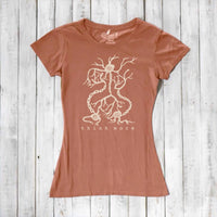 Uni-T Bamboo Neuron Graphic Tee – Women’s Science Shirt “Think More”