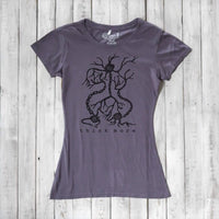 Uni-T Bamboo Neuron Graphic Tee – Women’s Science Shirt “Think More”