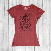 Uni-T Bamboo Neuron Graphic Tee – Women’s Science Shirt “Think More”