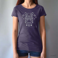 Uni-T Women’s Bamboo Organic Cotton Butterfly T-Shirt – Nature-Inspired Graphic Tee "Inspire More"