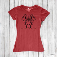 Uni-T Women’s Bamboo Organic Cotton Butterfly T-Shirt – Nature-Inspired Graphic Tee "Inspire More"