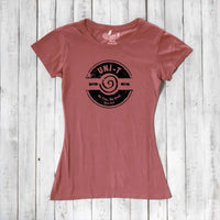 Uni-T Women's Bamboo Kindness Graphic Tee – Inspirational Eco-Friendly Shirt "Be You Be Kind"