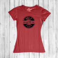 Uni-T Women's Bamboo Kindness Graphic Tee – Inspirational Eco-Friendly Shirt "Be You Be Kind"
