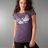 Uni-T Women's Bamboo Creative Art Graphic Tee – Urban Artist T-Shirt "Create More"